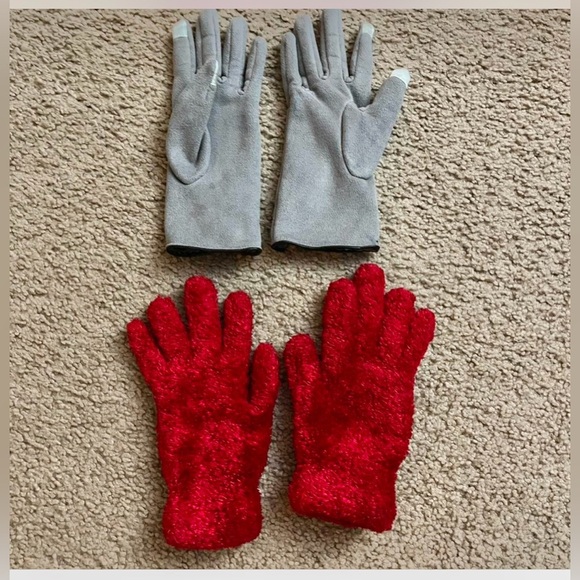 Bundle 2pcs Fashion Winter Gloves - Picture 2 of 3